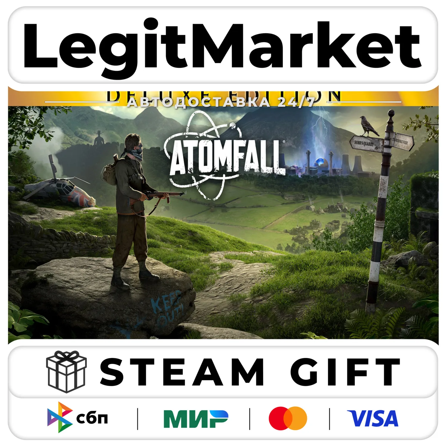 Atomfall DELUXE / Steam AUTO / RU+WORLD