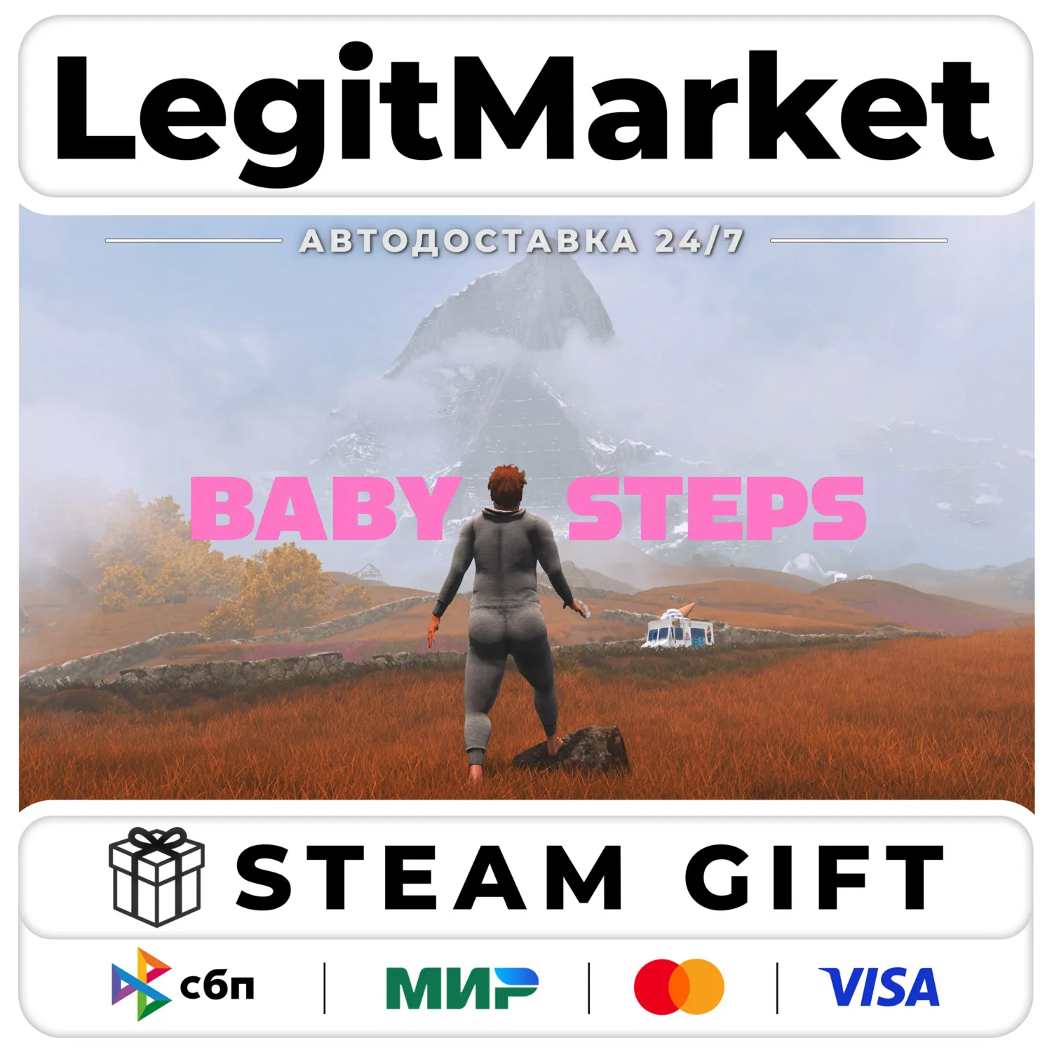 Baby Steps / Steam Авто / РУ + МИР