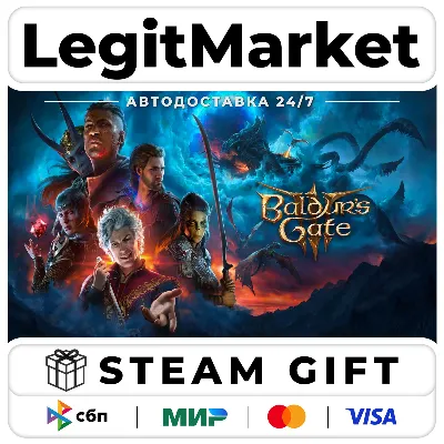 Baldur's Gate 3 / Steam АВТО / РУ + МИР