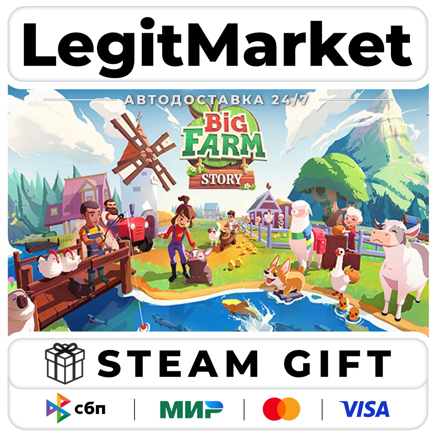 Big Farm Story / Steam АВТО / РУ + МИР