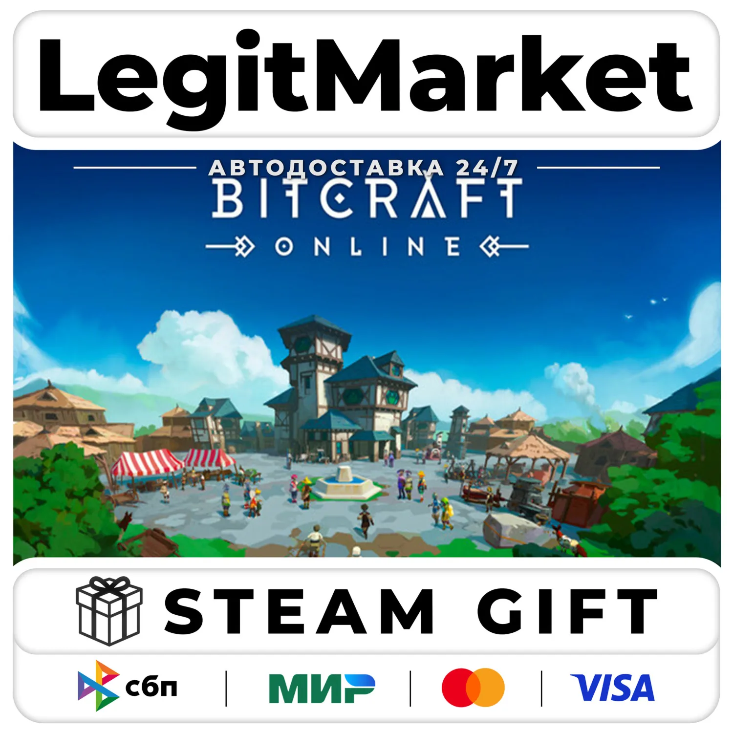 BitCraft Online / Steam АВТО / РУ + МИР