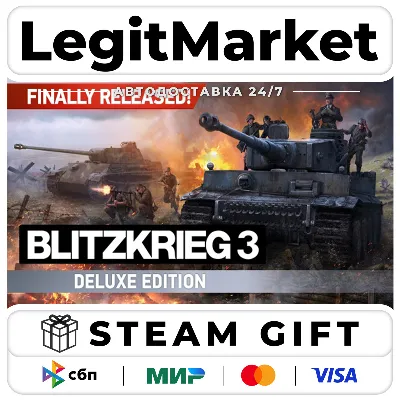 Blitzkrieg 3 Deluxe Edition / Steam АВТО / РУ + МИР