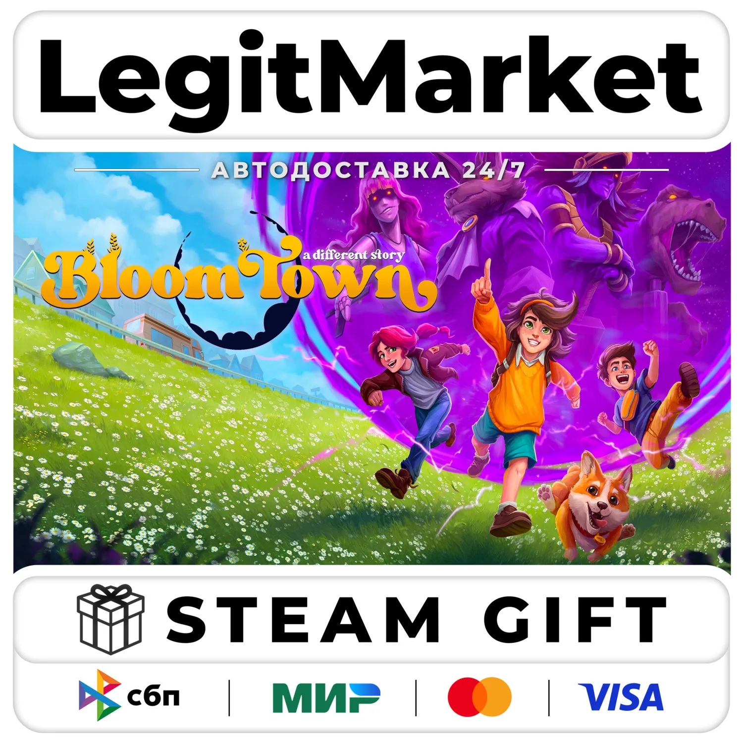 Bloomtown: A Different Story / Steam АВТО / РУ + МИР