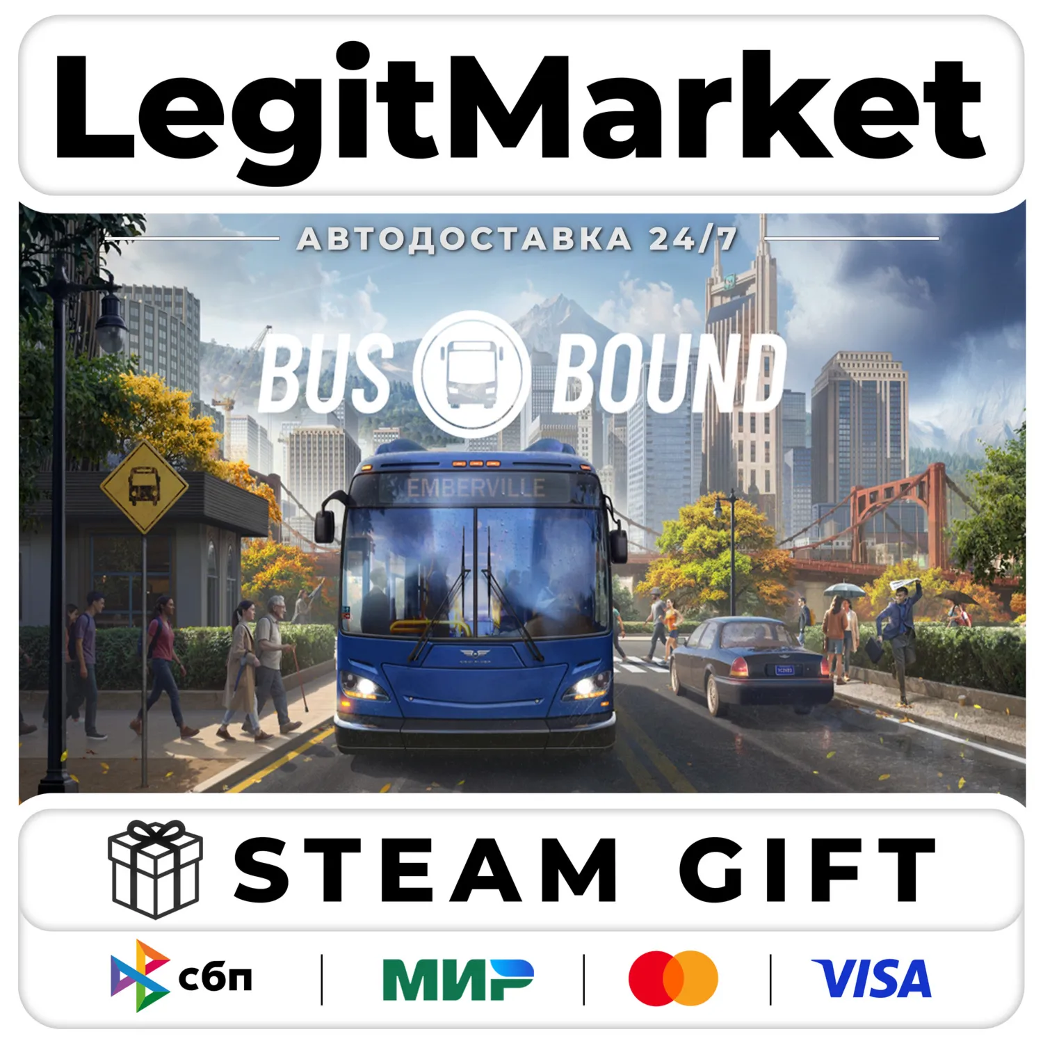 Bus Bound / Steam AUTO / RU + WORLD
