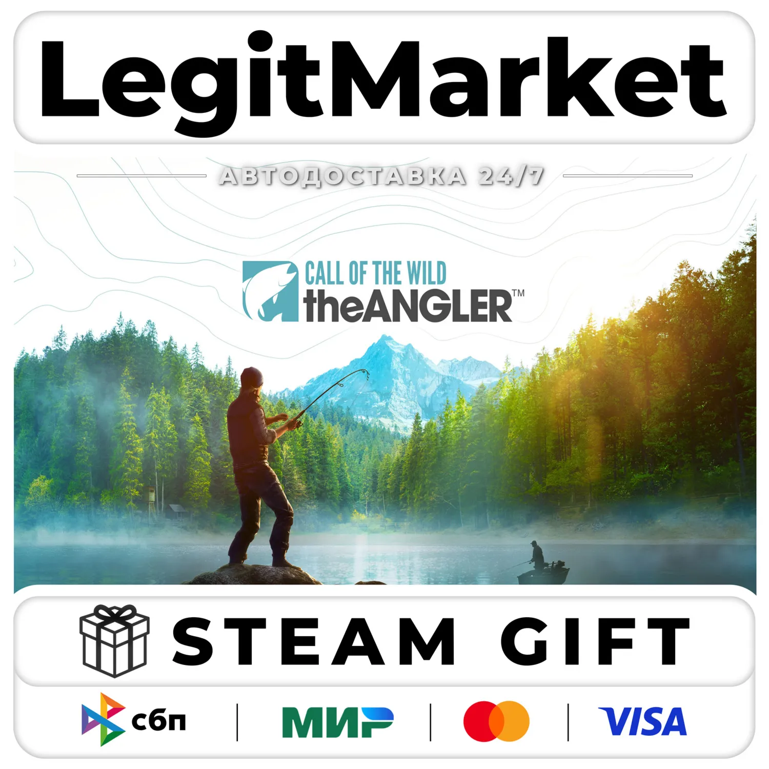 Call of the Wild: The Angler / Steam АВТО / МИР
