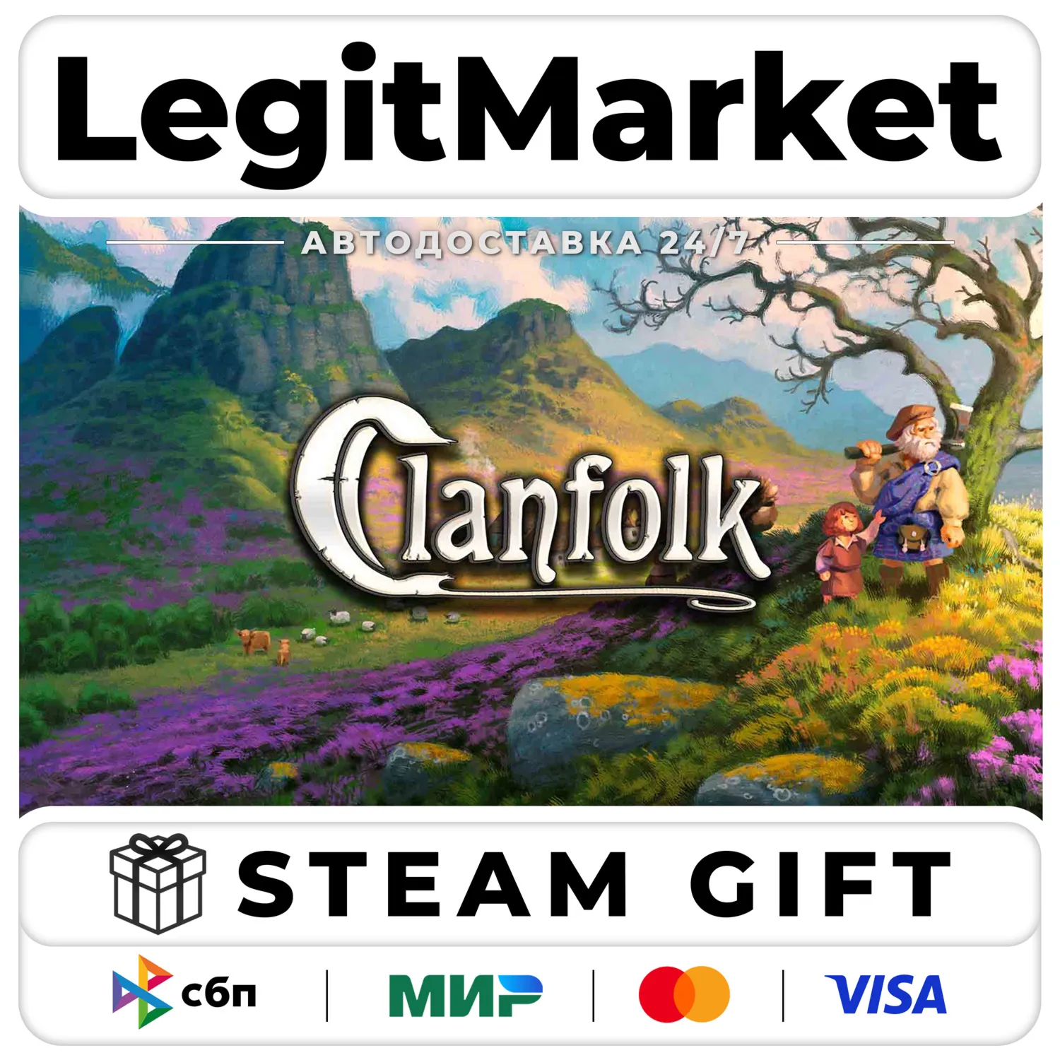 Clanfolk / Steam АВТО / РУ + МИР