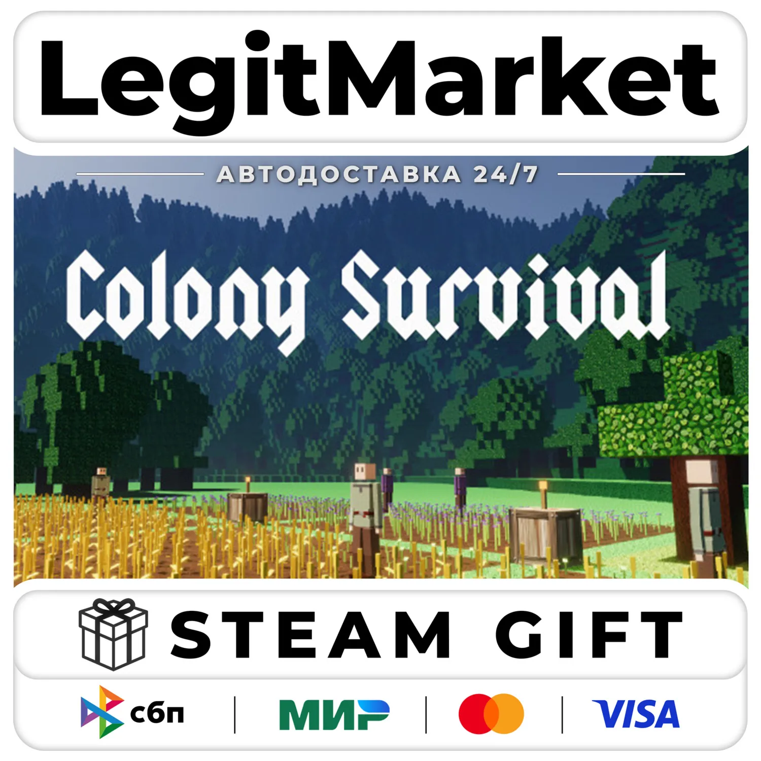 Colony Survival / Steam АВТО / РУ + МИР