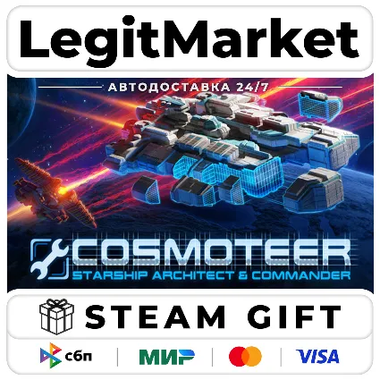 Cosmoteer: Starship Architect  Commander / Steam АВТО / РУ + МИР