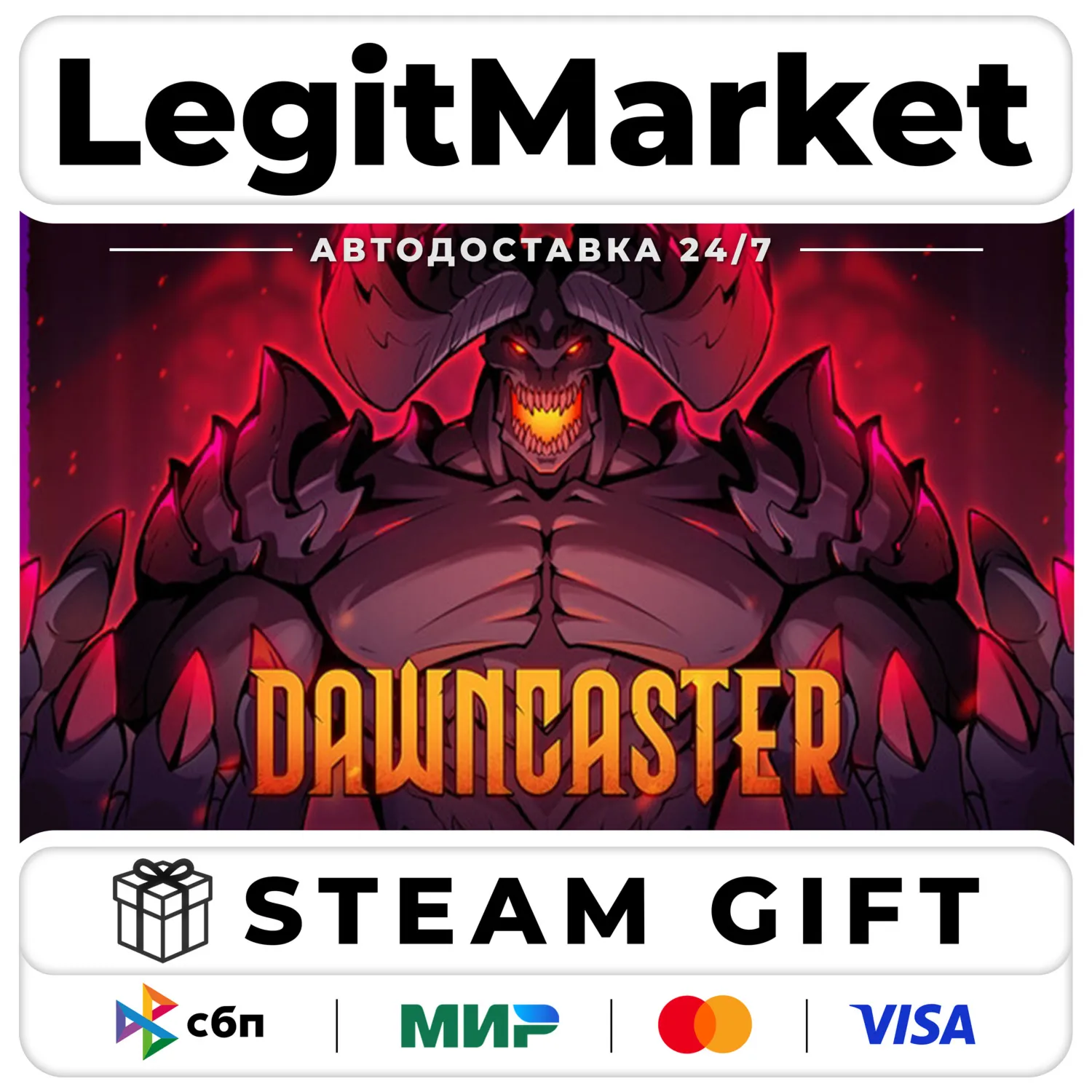 Dawncaster | The RPG Cardventure / Steam АВТО / РУ + МИР