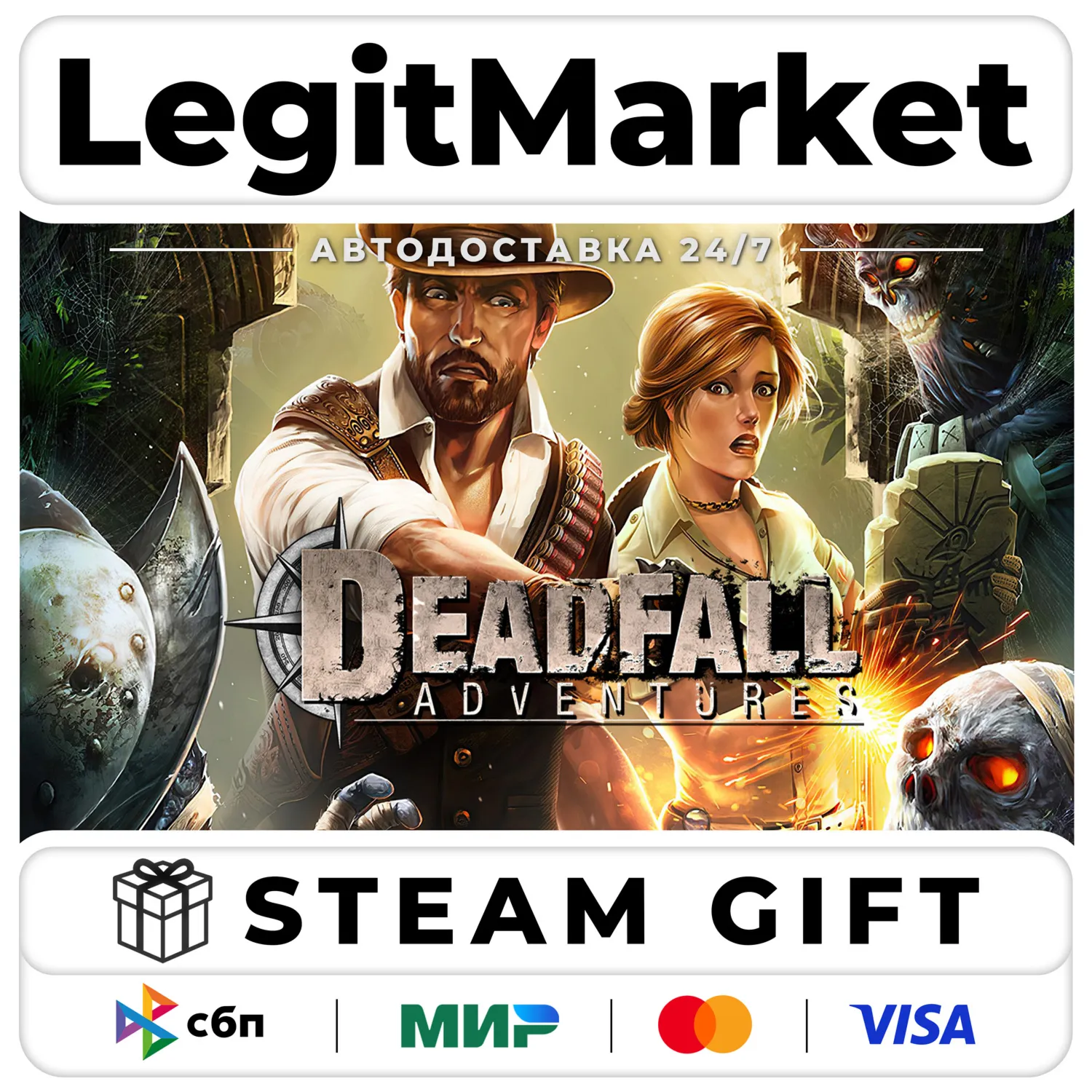 Deadfall Adventures / Steam Авто / РУ + МИР