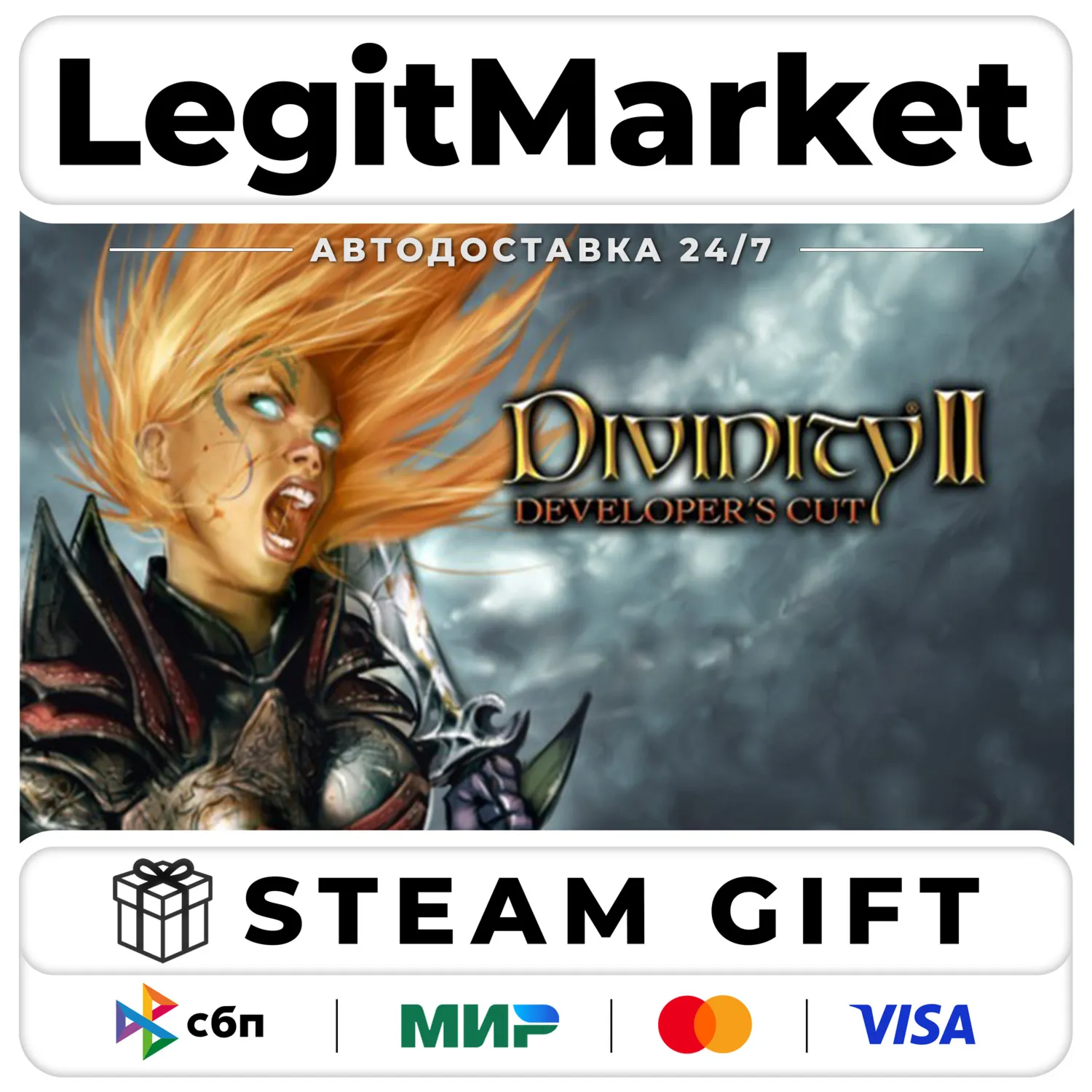 Divinity II: Developer's Cut / Steam АВТО / РУ + МИР
