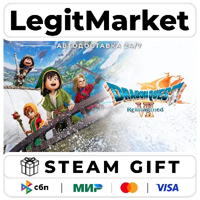 DRAGON QUEST VII Reimagined / Steam АВТО / РУ + МИР