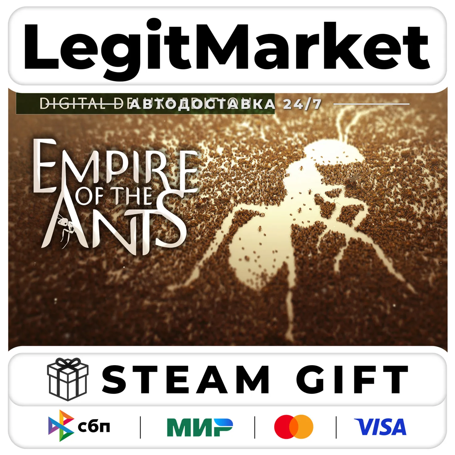 Empire of the Ants Digital Deluxe Edition / Steam АВТО / РУ + МИР