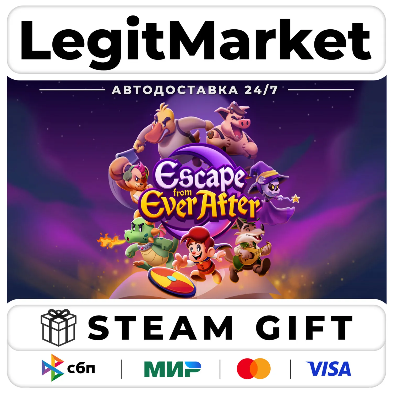 Escape from Ever After / Steam АВТО / РУ + МИР