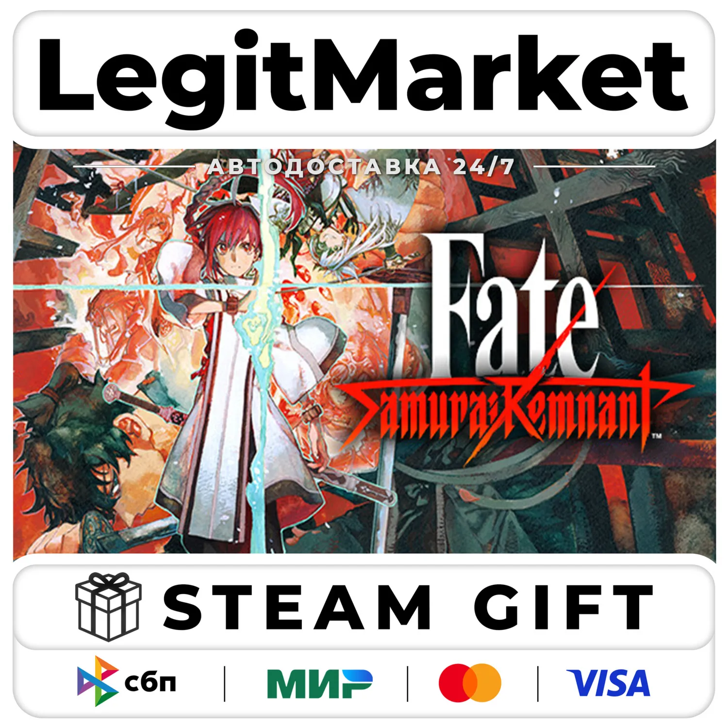 Fate/Samurai Remnant / Steam AUTO / RU + WORLD
