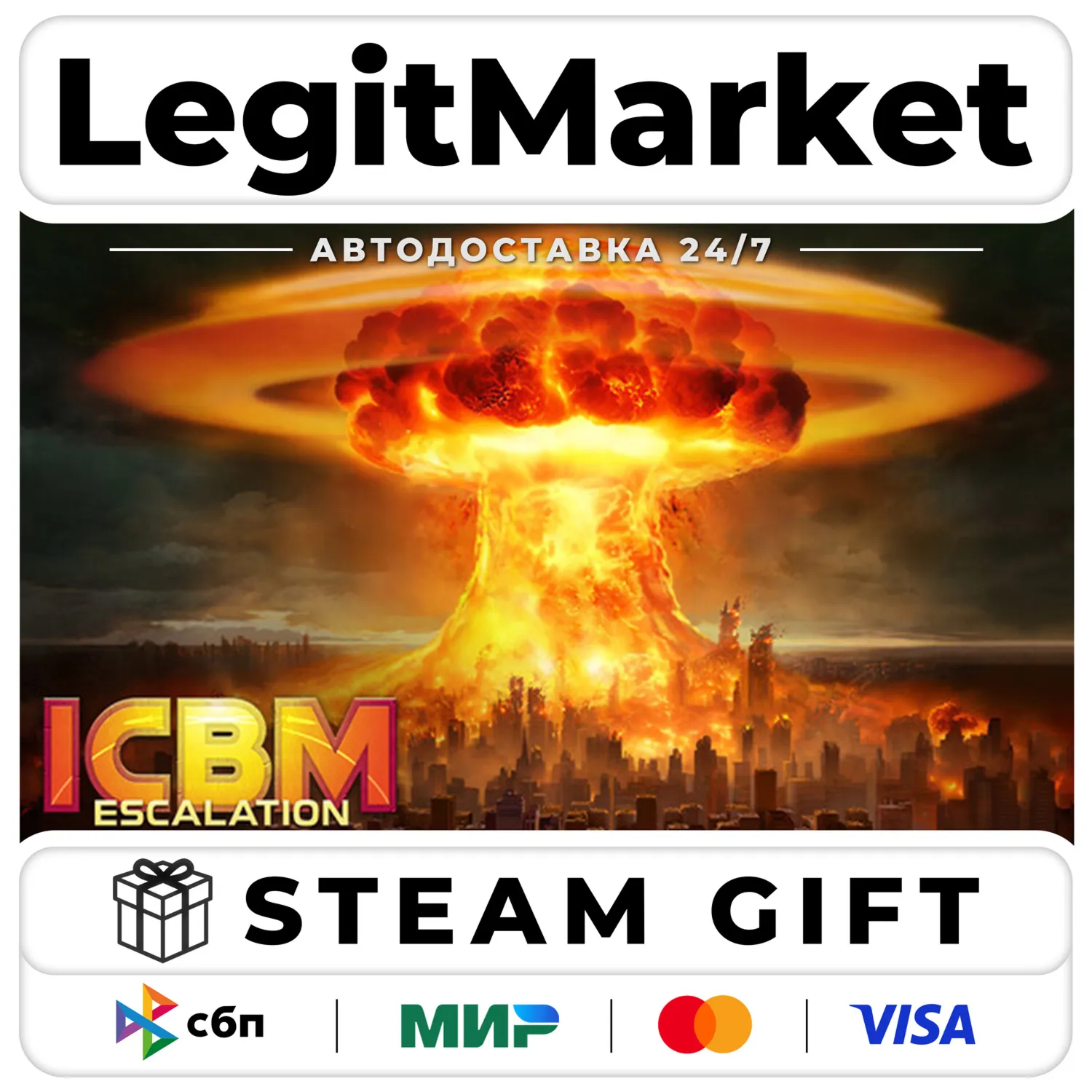 ICBM: Escalation / Steam АВТО / РУ + МИР