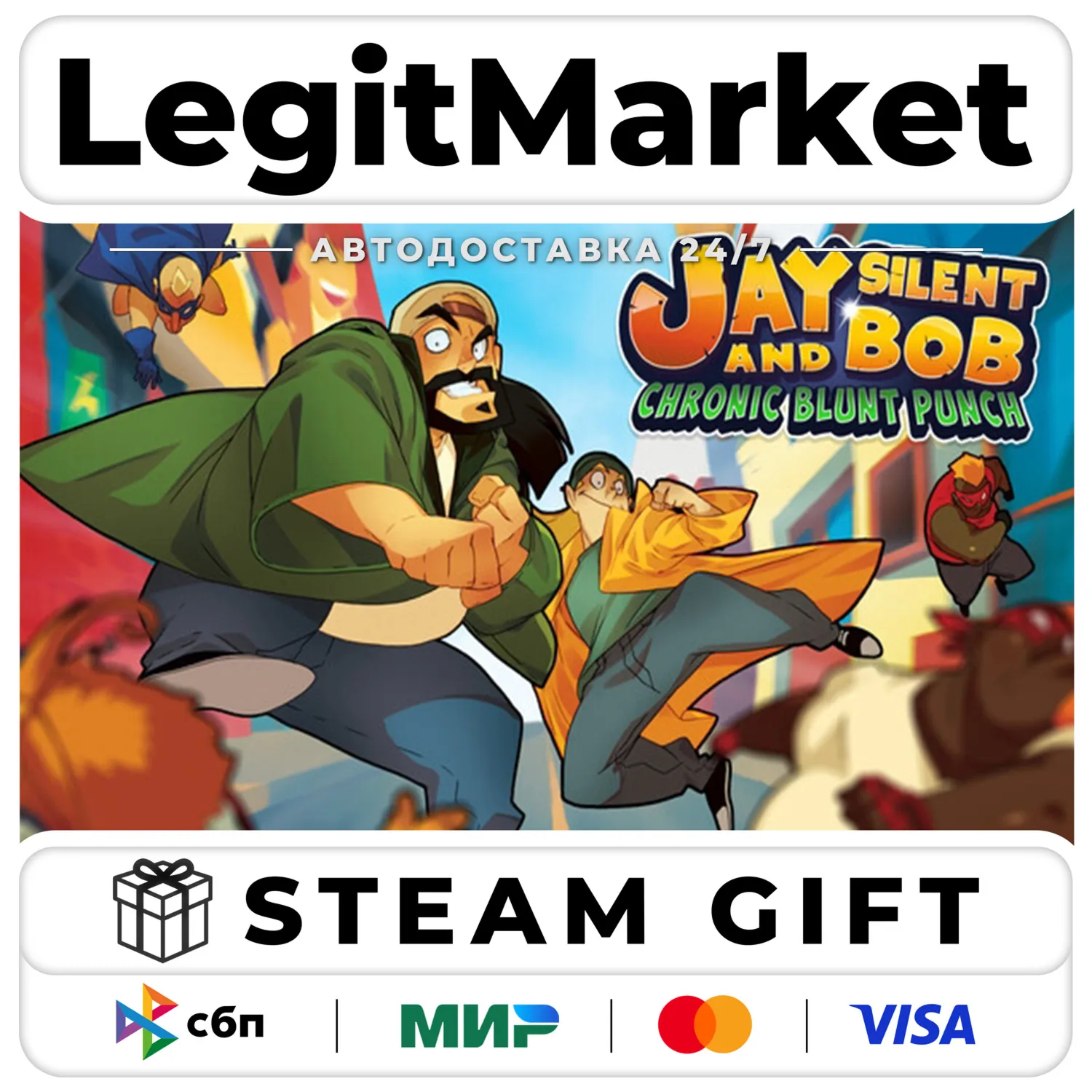 Jay and Silent Bob: Chronic Blunt Punch / Steam АВТО / МИР