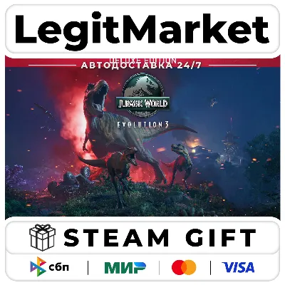 Jurassic World Evolution 3 DELUXE / Steam GIFT РУ+МИР