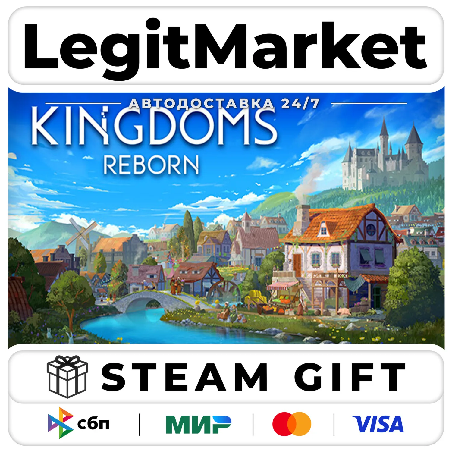 Kingdoms Reborn / Steam AUTO / RU + WORLD
