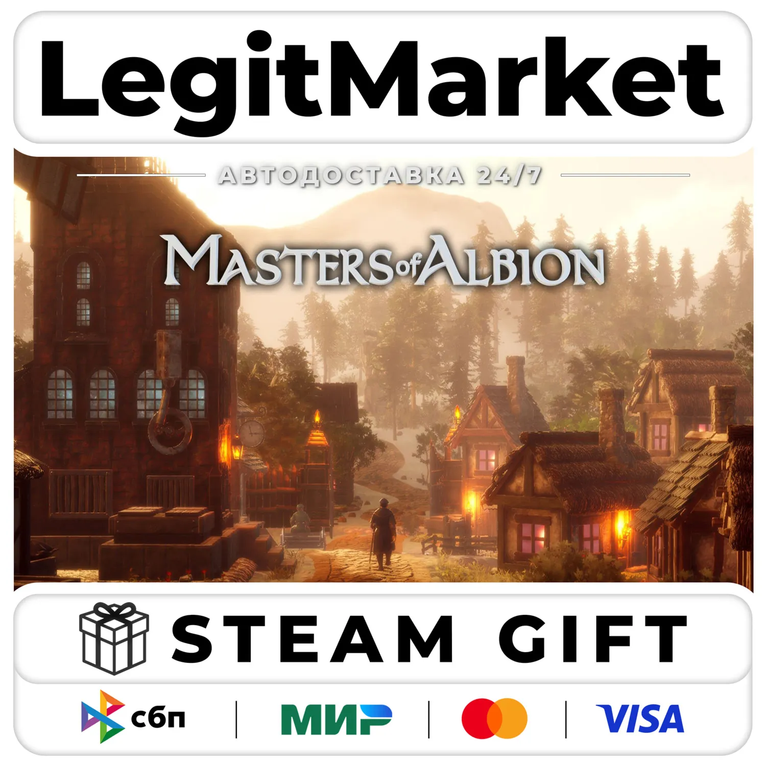 Masters of Albion / Steam АВТО / РУ + МИР