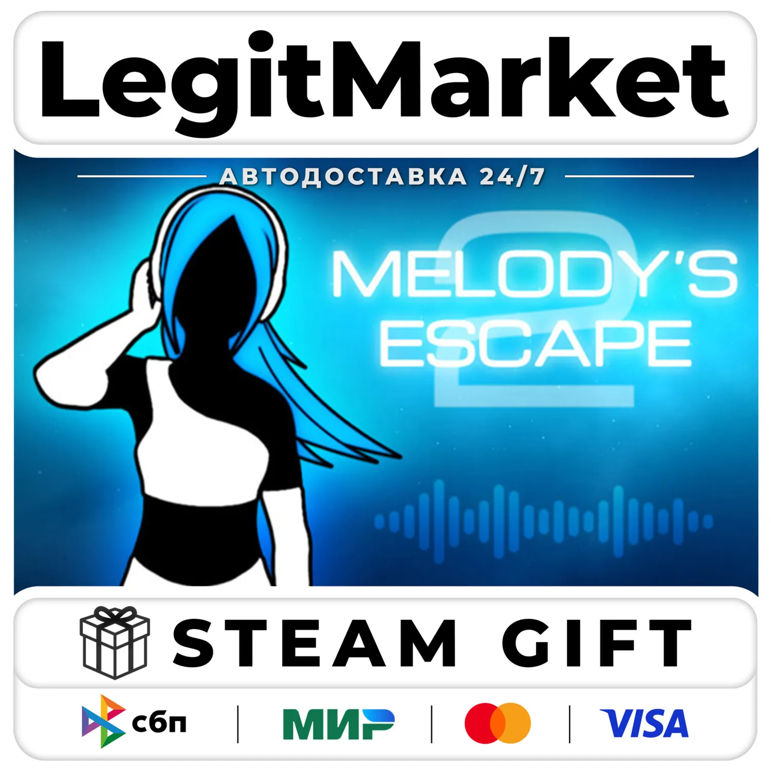Melody's Escape 2 / Steam АВТО / РУ + МИР