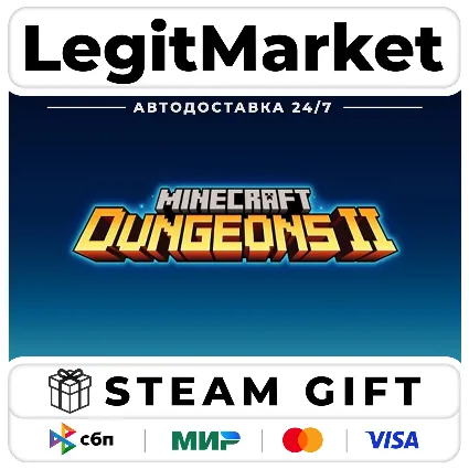 Minecraft Dungeons II+ВЫБОР ИЗДАНИЯ / Steam АВТО / РУ + МИР