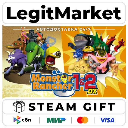 Monster Rancher 1  2 DX / Steam АВТО / РУ + МИР