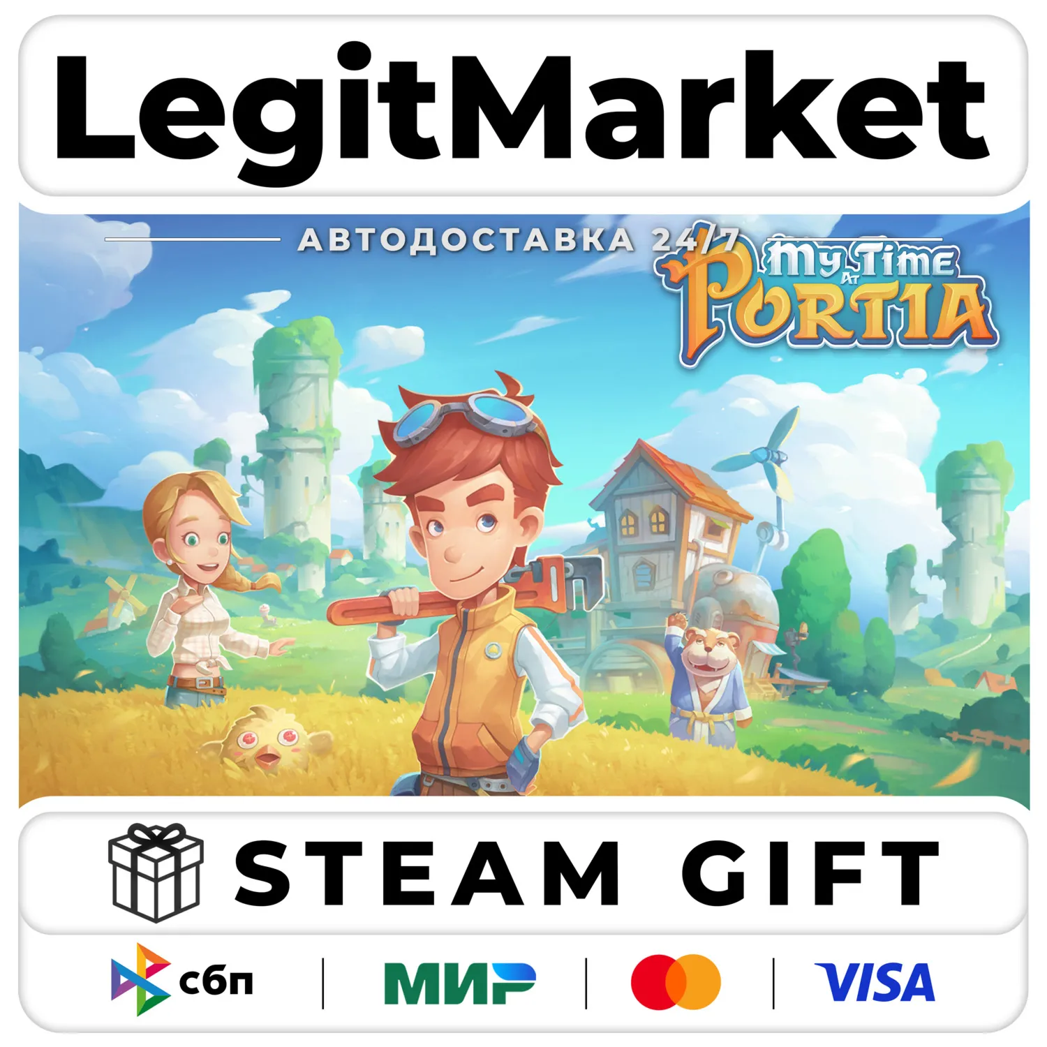 My Time at Portia / Steam АВТО / РУ + МИР
