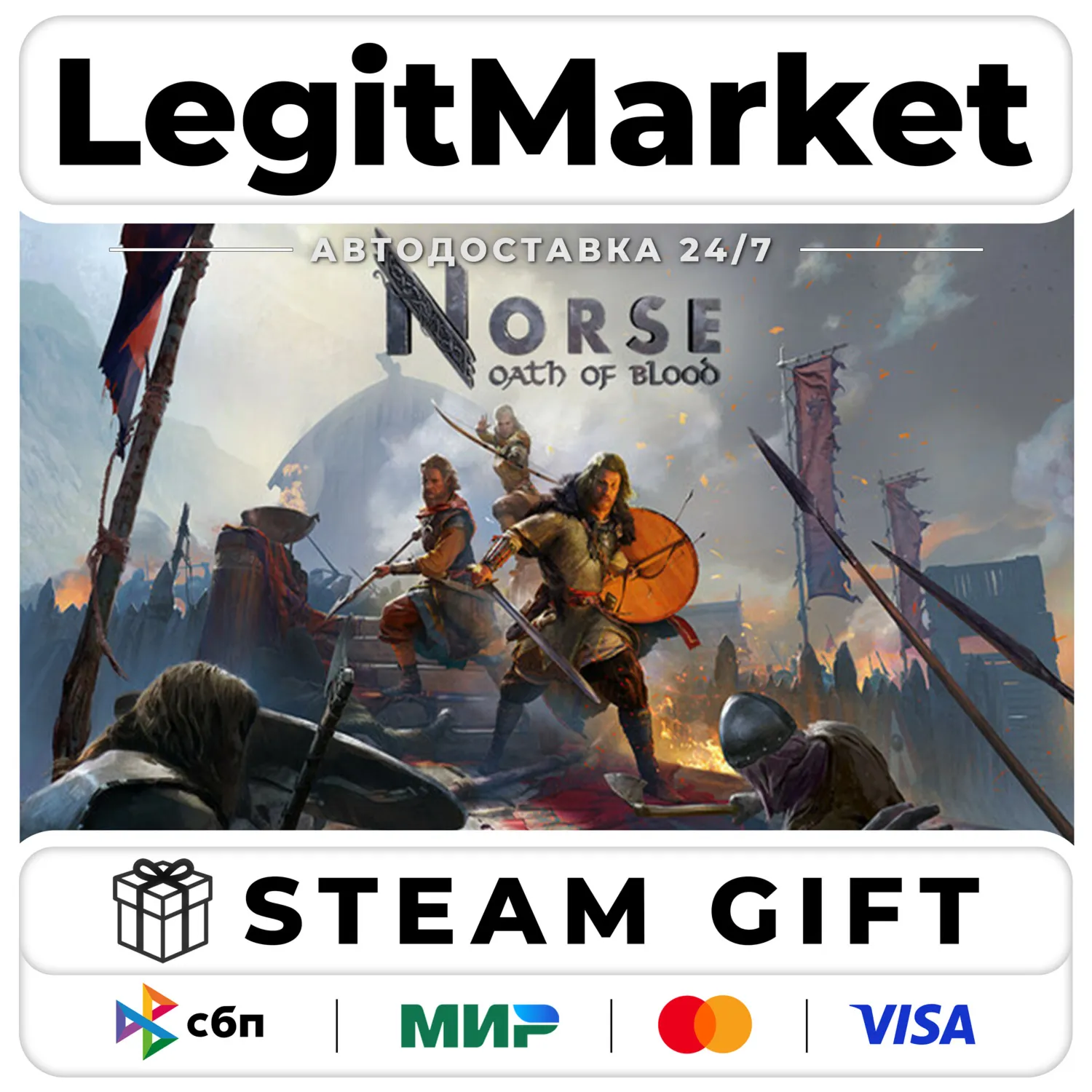 NORSE: Oath of Blood  / Steam AUTO / RU+WORLD
