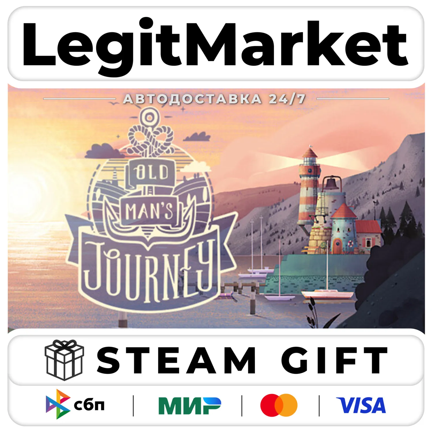 Old Man's Journey / Steam АВТО / РУ + МИР