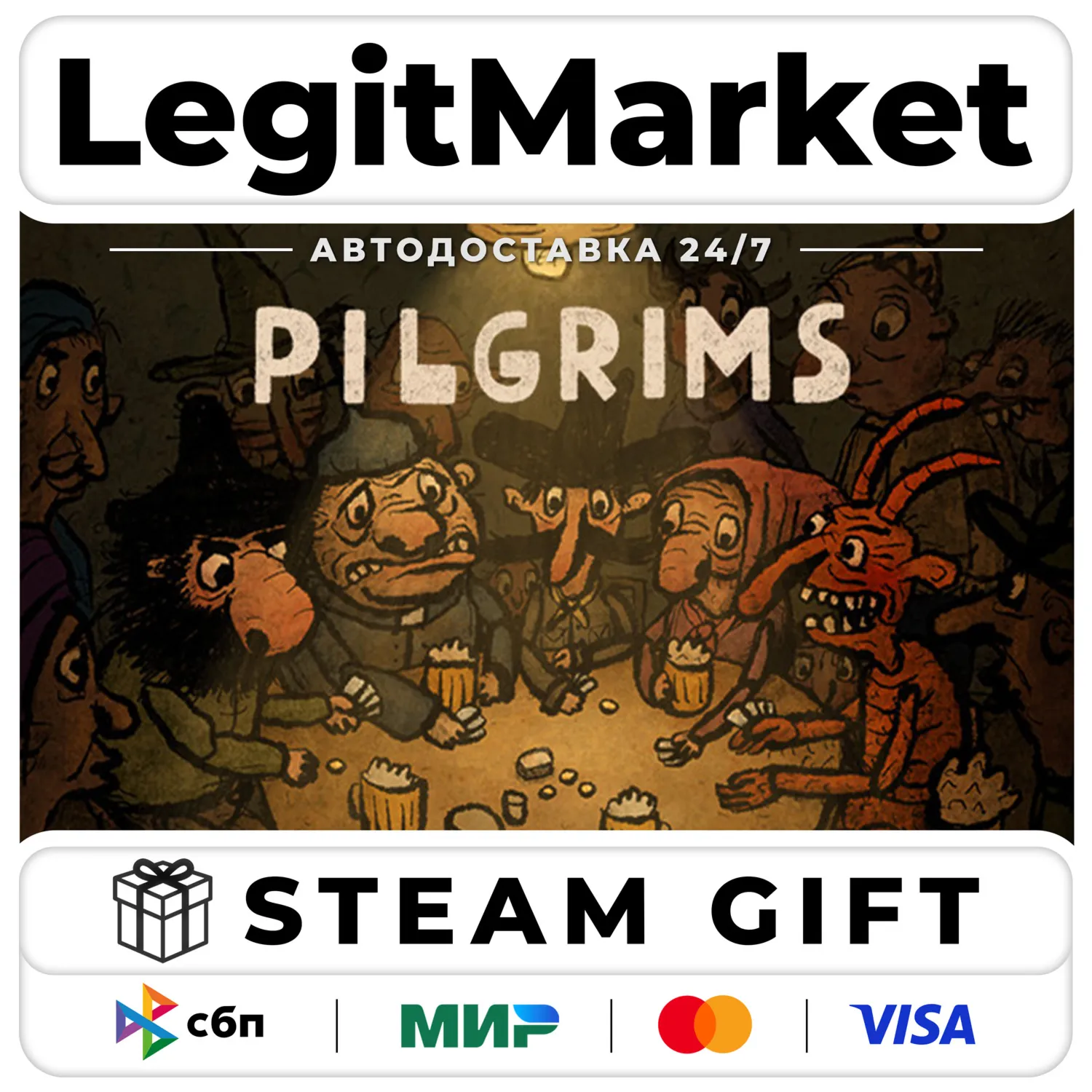 Pilgrims / Steam АВТО / РУ + МИР