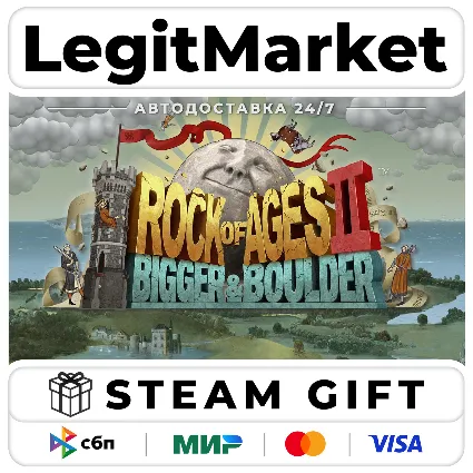 Rock of Ages 2: Bigger  Boulder / Steam АВТО / РУ + МИР