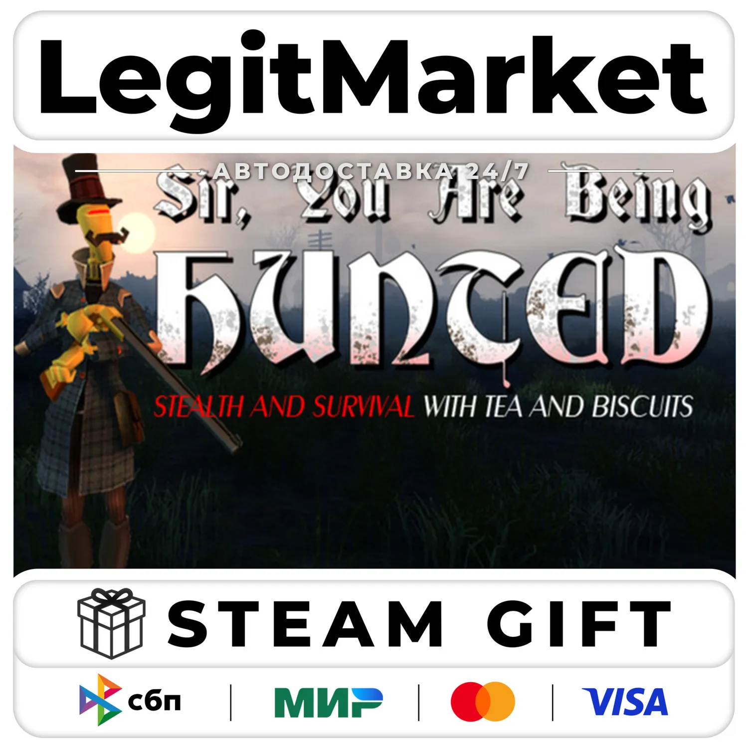 Sir, You Are Being Hunted / Steam АВТО / РУ + МИР