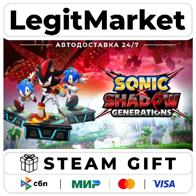 SONIC X SHADOW GENERATIONS / Steam АВТО / РУ + МИР