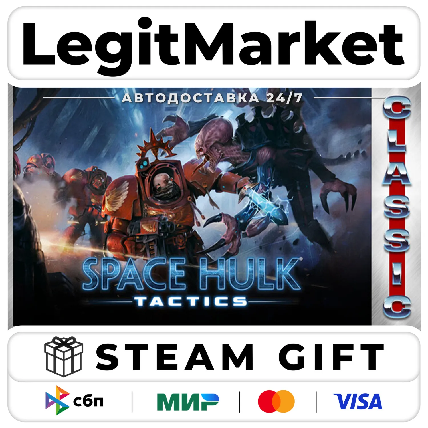 Space Hulk: Tactics (Classic) / Steam АВТО / РУ + МИР