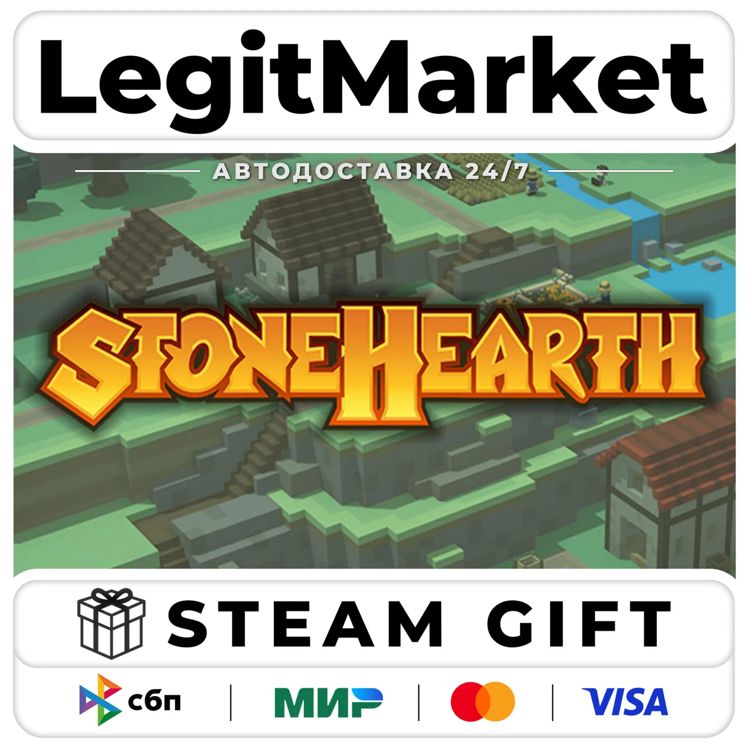 Stonehearth / Steam AUTO / RU + WORLD