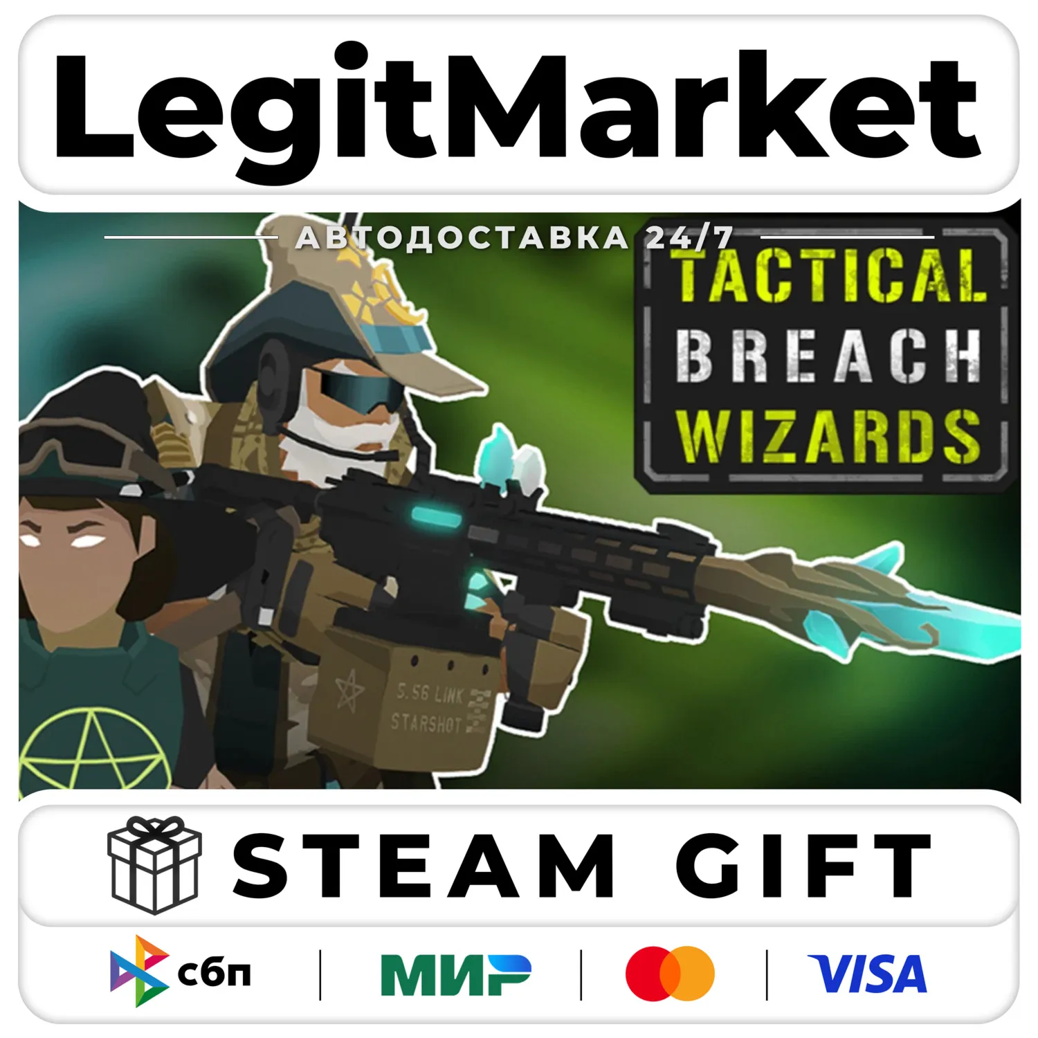 Tactical Breach Wizards / Steam AUTO / RU + WORLD