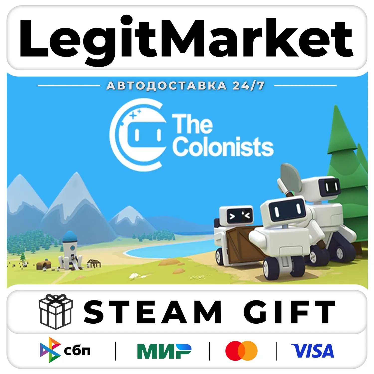 The Colonists / Steam АВТО / РУ + МИР