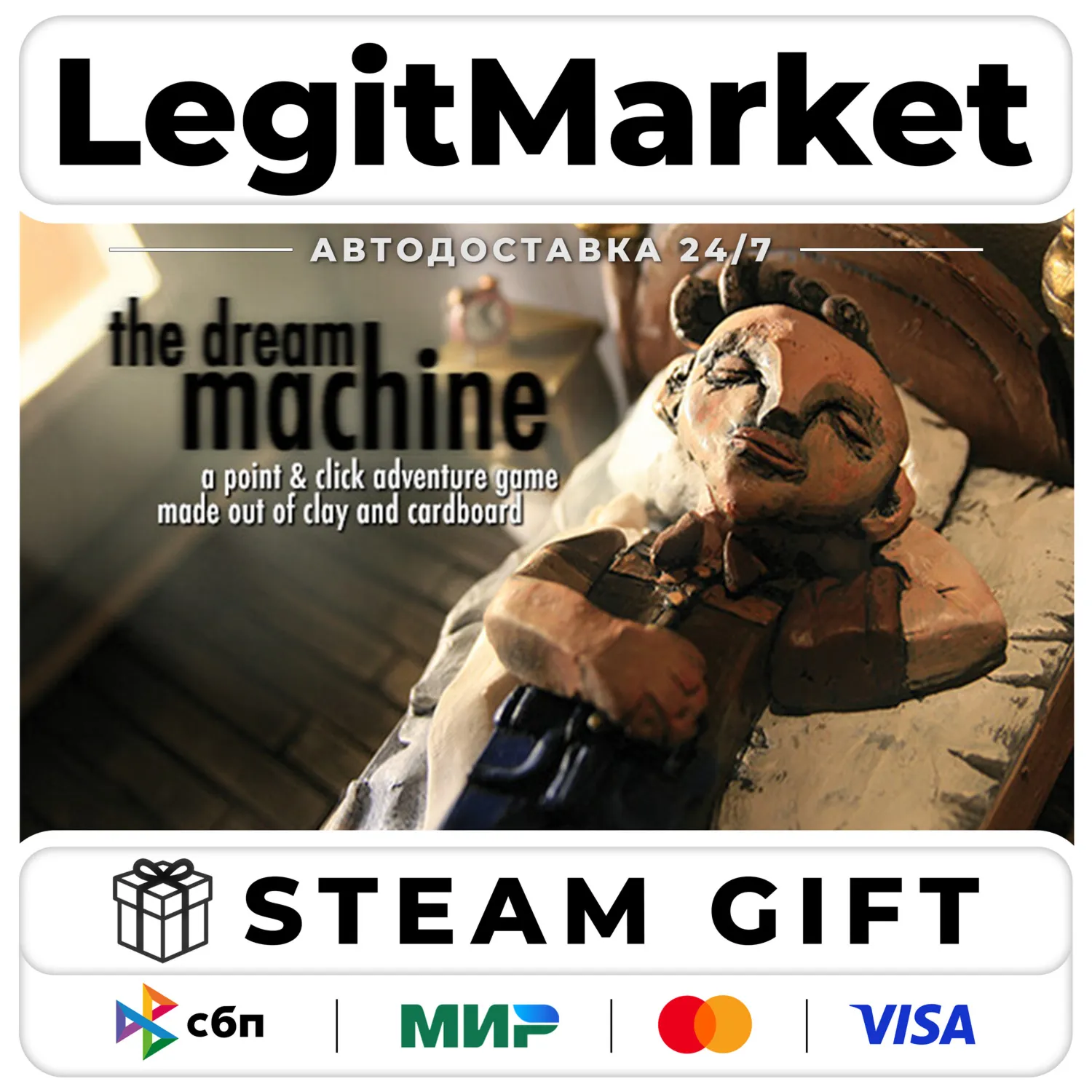 The Dream Machine: Chapter 1 and 2 / Steam АВТО / РУ + МИР