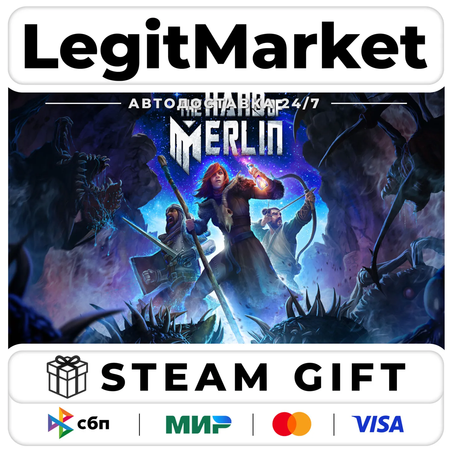 The Hand of Merlin / Steam АВТО / РУ + МИР