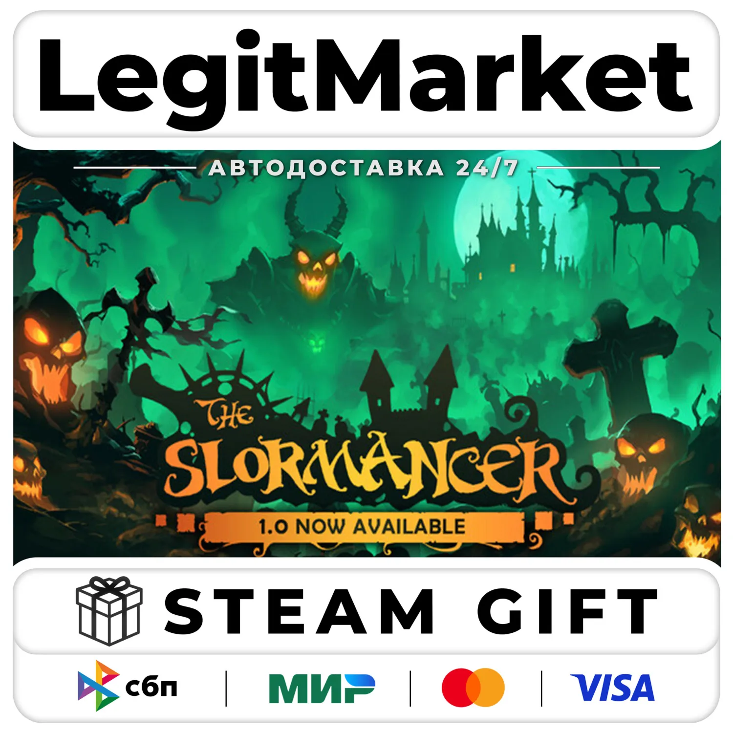 The Slormancer / Steam АВТО / РУ + МИР