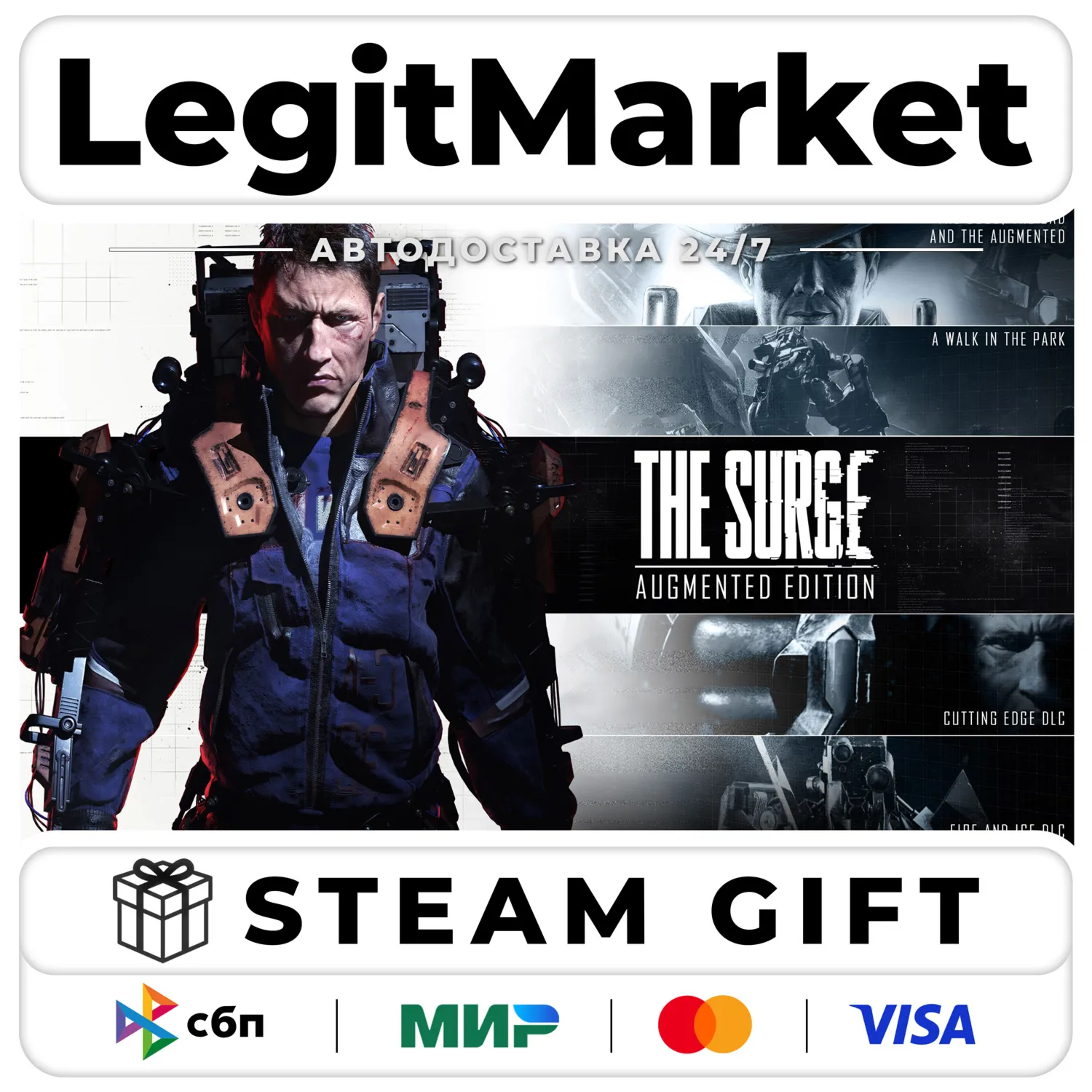 The Surge Augmented Edition / Steam Авто / РУ + МИР