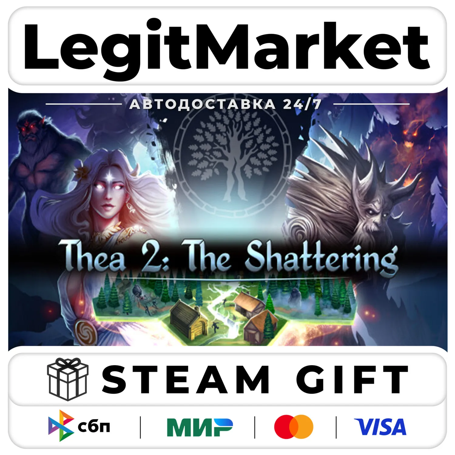Thea 2: The Shattering / Steam АВТО / РУ + МИР