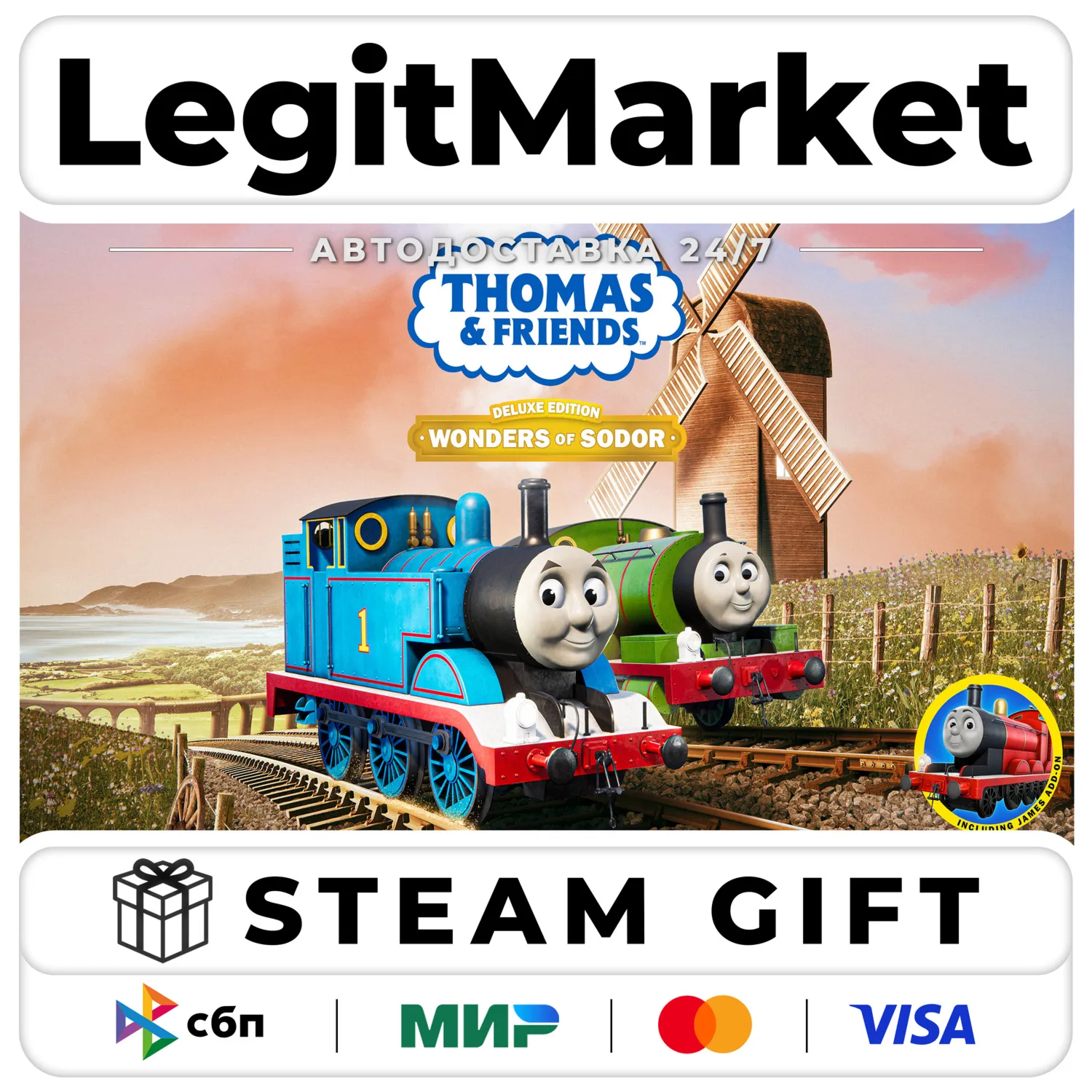 Thomas & Friends: Wonders of Sodor Deluxe Edition / Steam АВТО / МИР