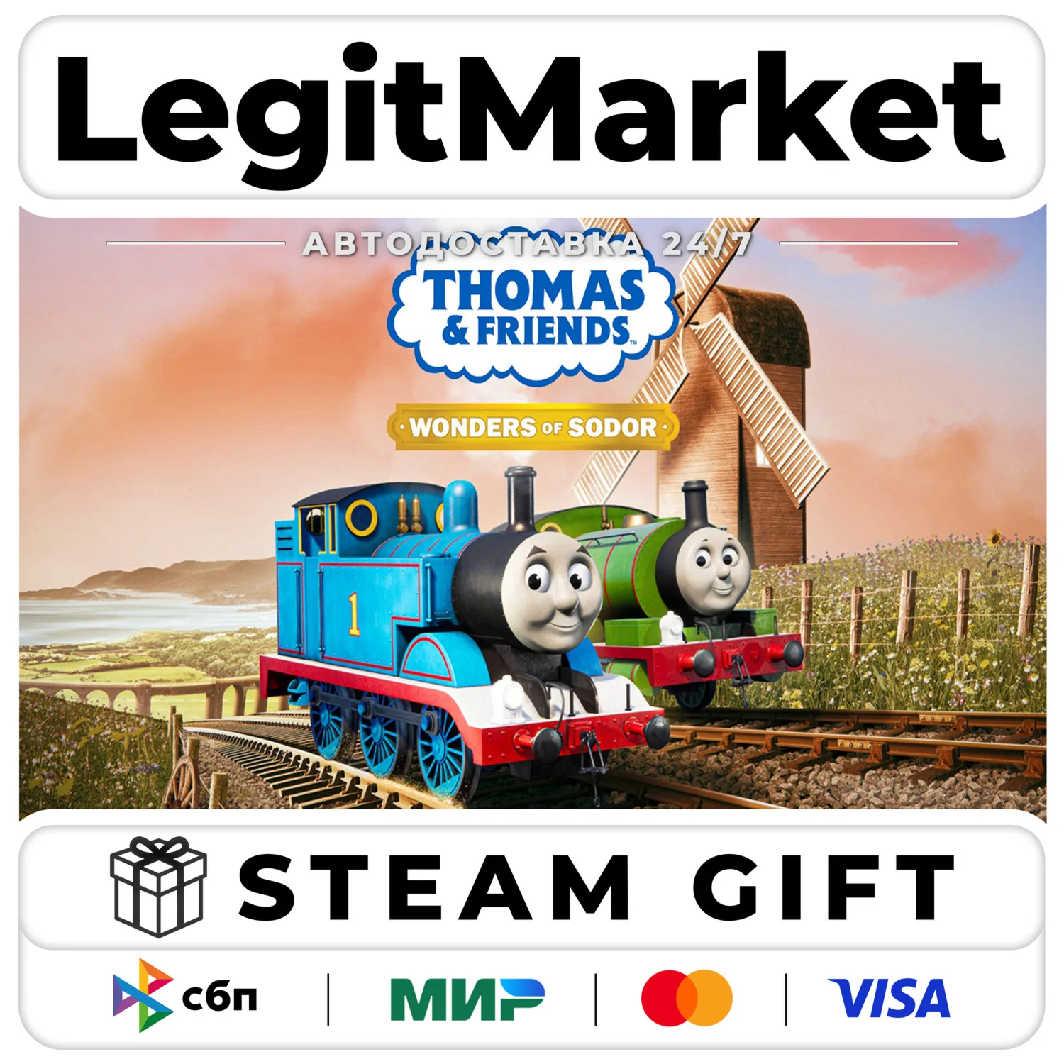 Thomas & Friends: Wonders of Sodor / Steam АВТО / МИР