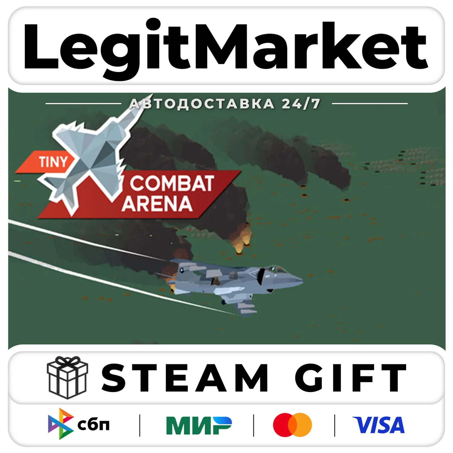 Tiny Combat Arena / Steam АВТО / РУ + МИР