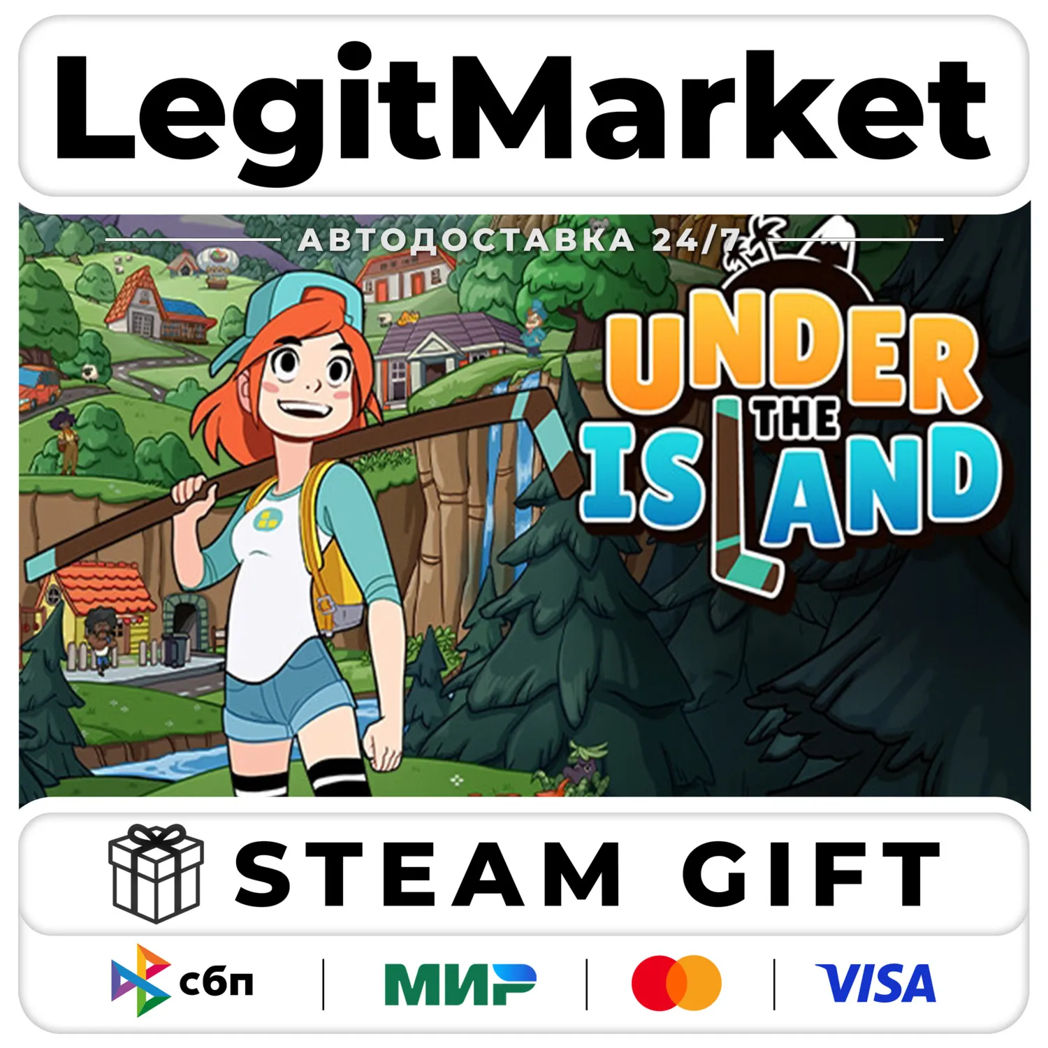 Under The Island / Steam АВТО / РУ + МИР