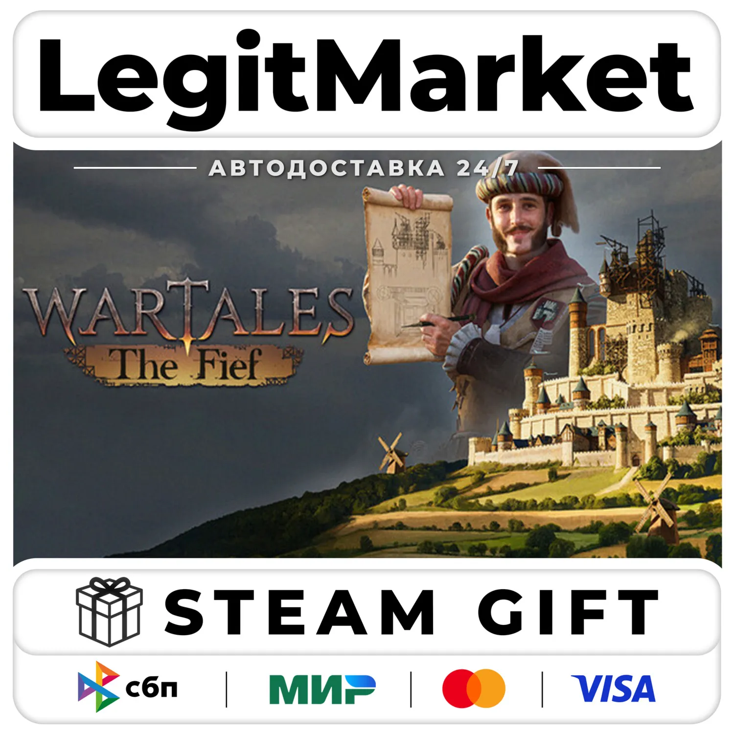 Wartales - Contract: The Fief DLC Steam РУ+МИР АВТО