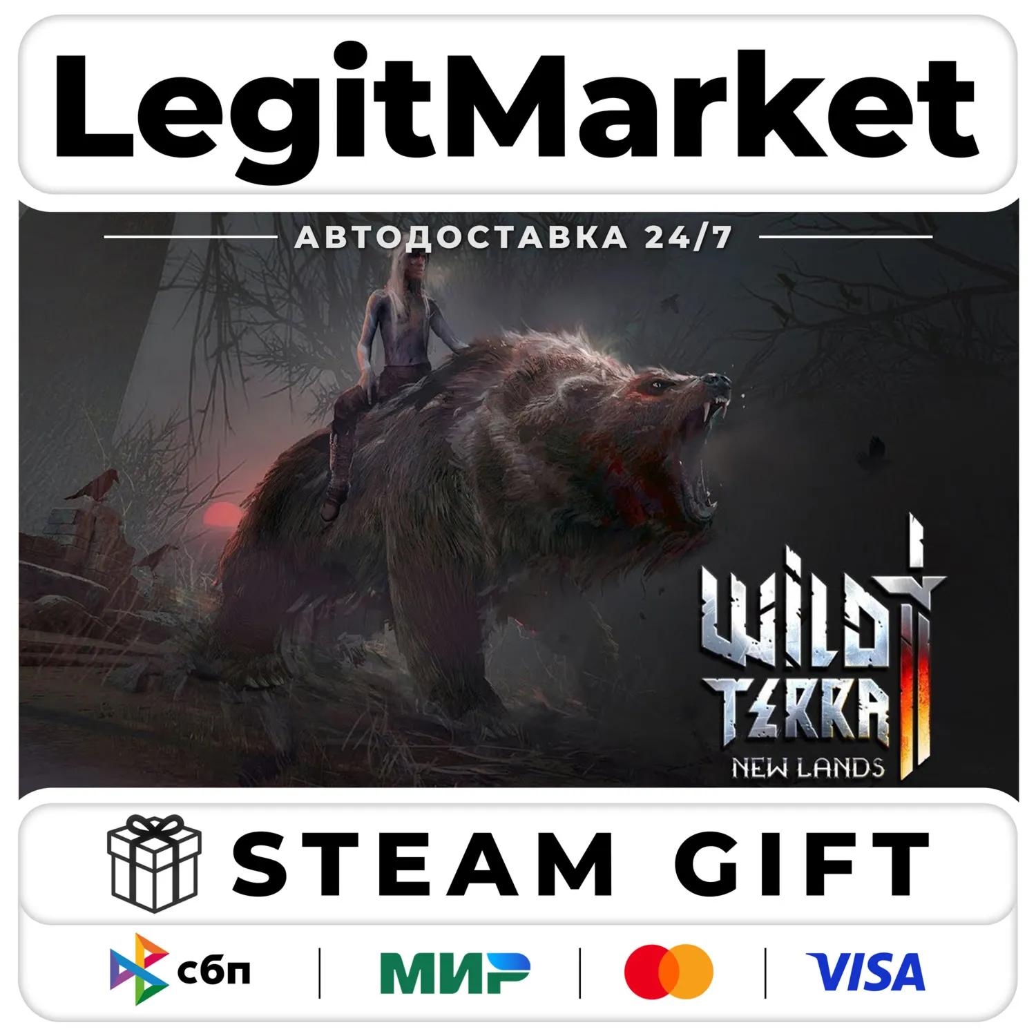 Wild Terra 2: New Lands / Steam АВТО / РУ + МИР
