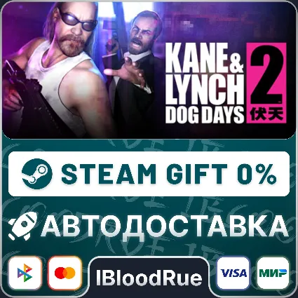 Kane  Lynch 2: Dog Days ⚡ ️•РУ +МИР / STEAM АВТО, 0%